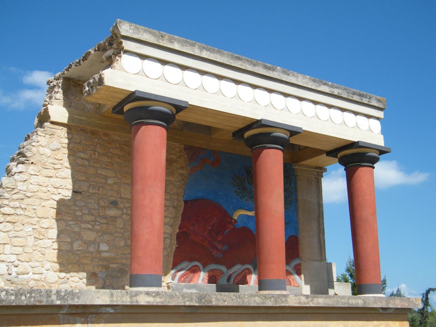 Greek Glories: Discovering the Ruins of Knossos in Crete
