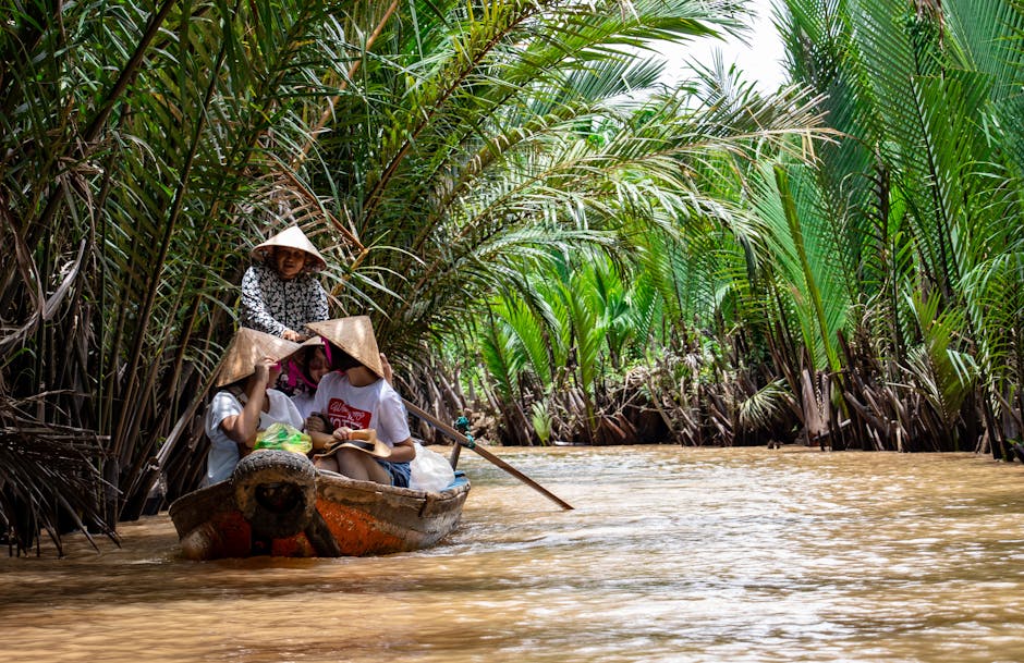 Vietnamese Tranquility: Boating Through the Mekong Delta