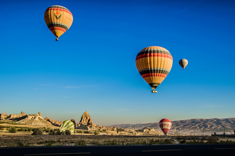 Hot Air Balloon Rides: Floating Above Beautiful Landscapes