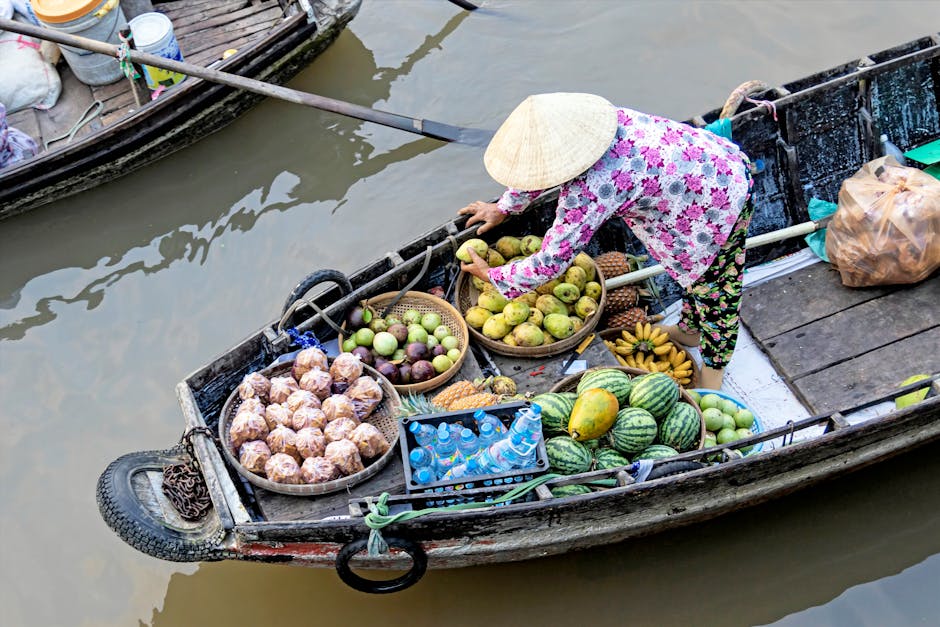 The Floating Markets of the Mekong Delta: Vietnam’s Waterborne Commerce