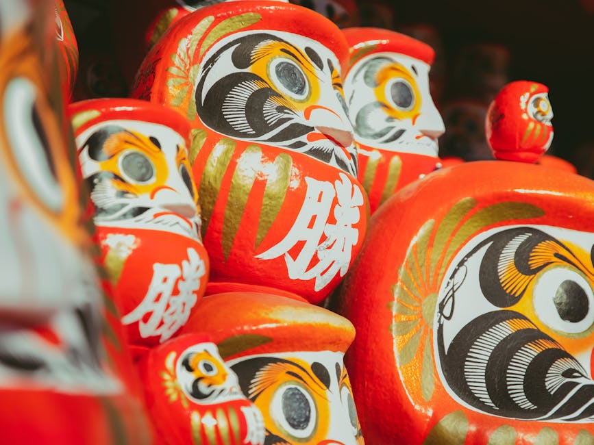 The Cultural Significance of Japanese Daruma Dolls: Origins, Uses, and Symbolism
